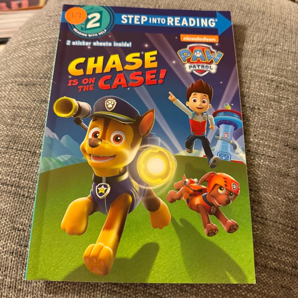 Paw Patrol Chase is on the Case! Step Into Reading Step 2 Children’s Book